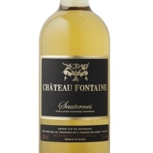 Château Fontaine Sauternes – vin blanc liquoreux AOP Sauternes 75cl 12.5° (HVE)