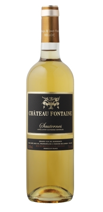 Château Fontaine Sauternes – vin blanc liquoreux AOP Sauternes 75cl 12.5° (HVE)