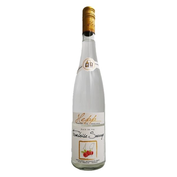 Framboise sauvage de Hepp – eau de vie de fruit – 70cl, 45°