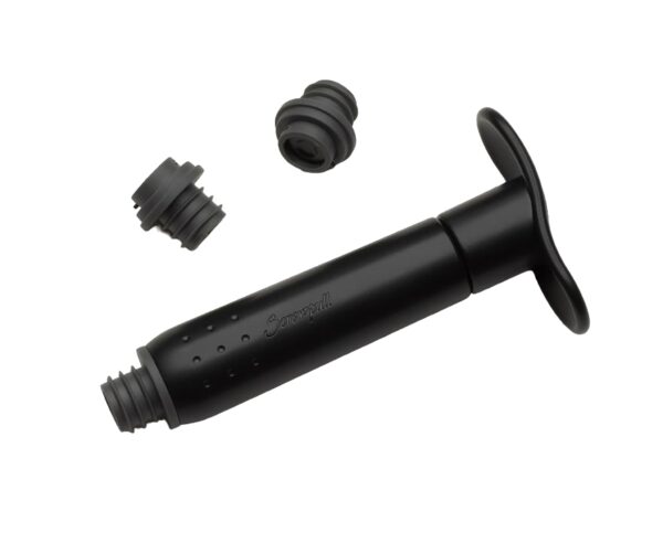 Set pompe à vin Screwpull Wa-137 Noir