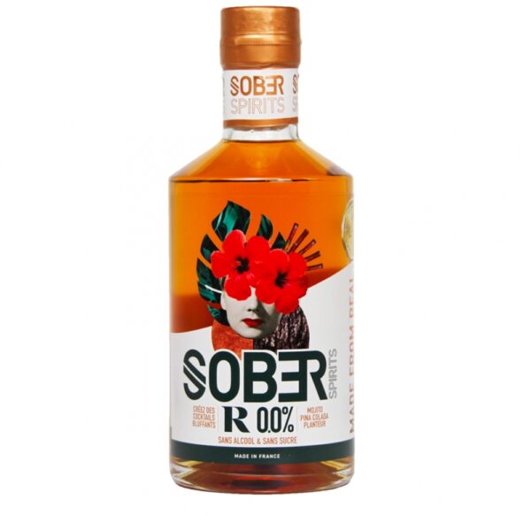 SOBER SPIRITS R 0,0% – Alternative au Rhum Sans Alcool (50cl)