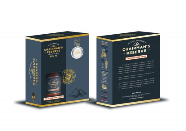 Coffret Rhum Vieux Chairman's Forgotten