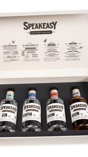 COFFRET DECOUVERTE SPEAKEASY 4X20CL