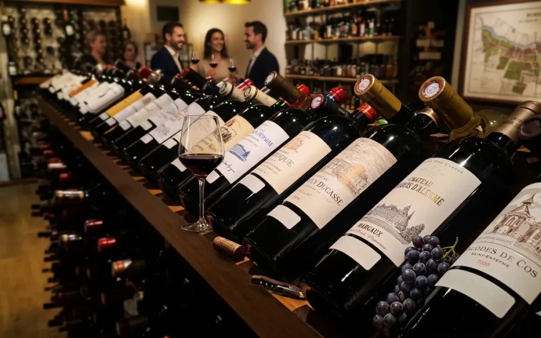 Dégustation vins de Bordeaux