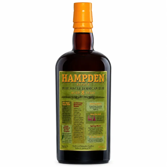 Rhum Hampden 8 ans