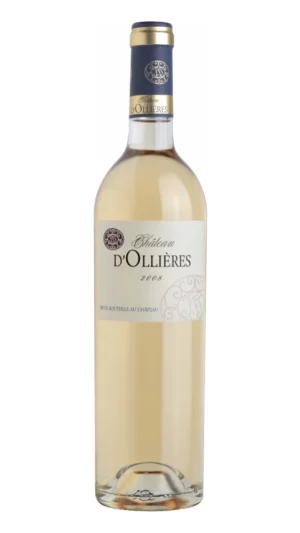 Château d'Ollières Classique Blanc Coteaux Varois 2024 – bouteille 75 cl