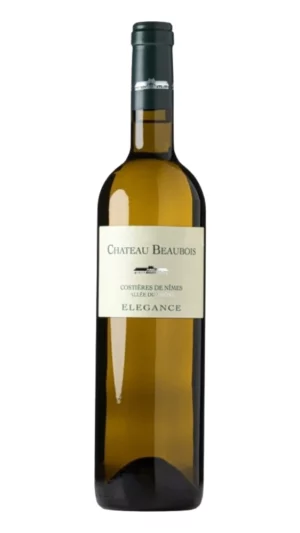 Costières de Nîmes Château Beaubois Élégance Blanc 2023 – bouteille 75 cl