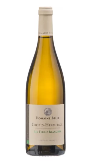 Crozes-Hermitage Blanc Les Terres Blanches Domaine Belle 2024 – bouteille 75 cl