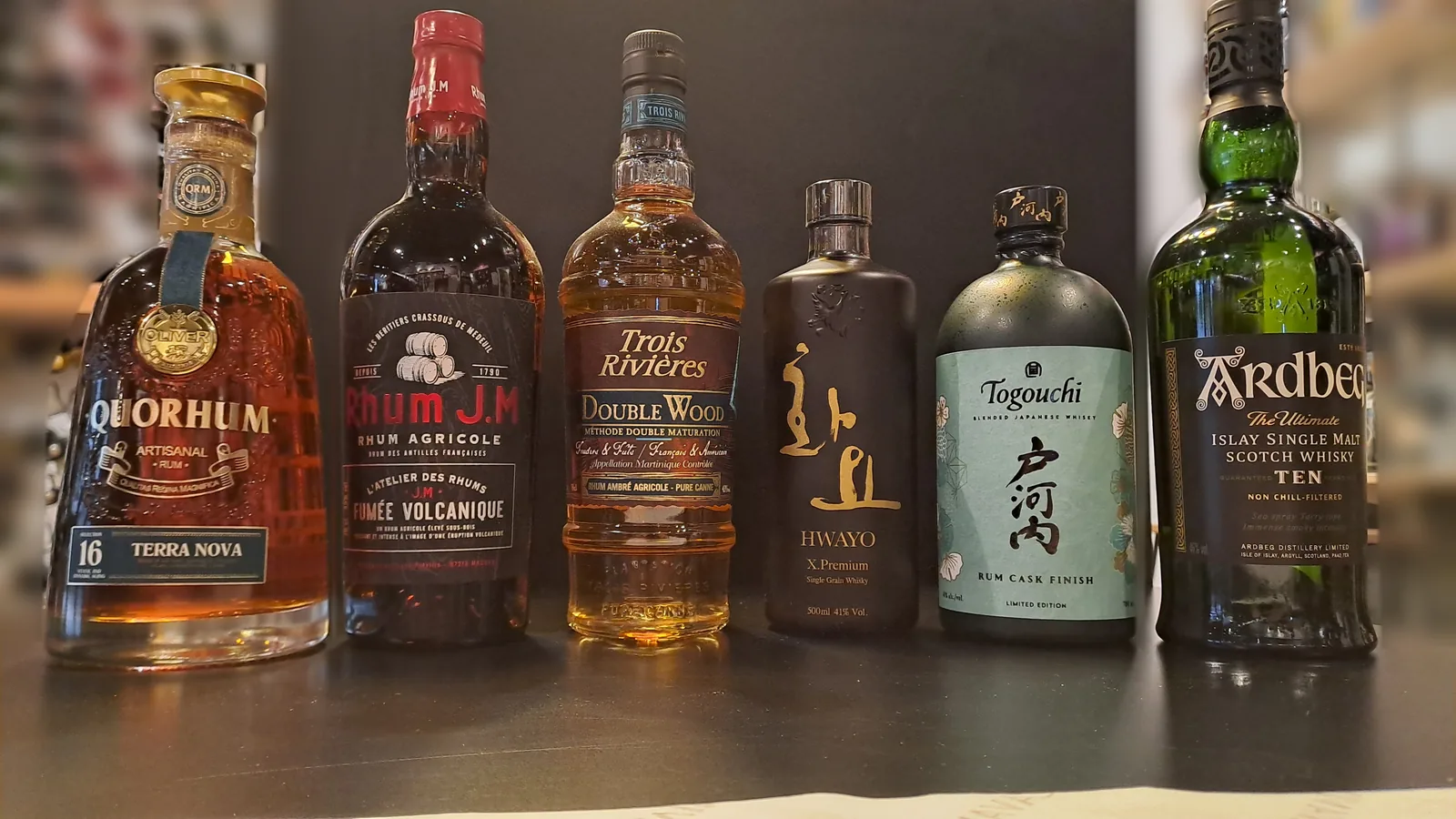 Dégustation rhums et whiskys – vendredi 6 novembre 2026