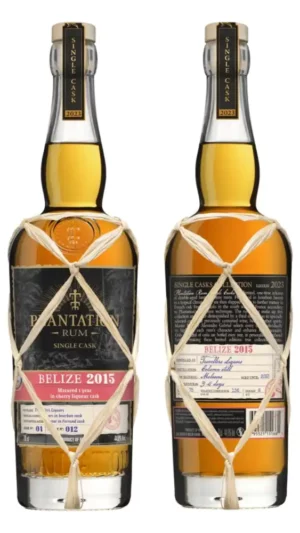 Rhum Plantation Belize 2015 Single Cask – bouteille 70 cl
