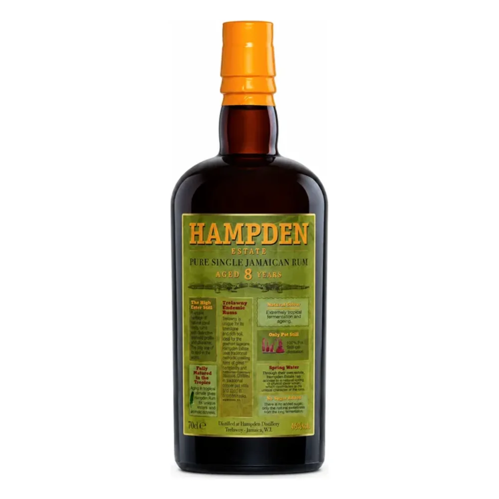 Rhum Hampden 8 ans